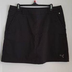 Puma Women's Golf/Tennis Skorts Sz 12 Black